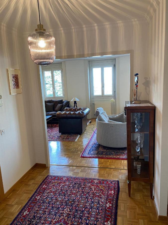 Geneve, Plein Centre,Belle Vue Lac, Splendide Et Grand Appartement Exteriör bild