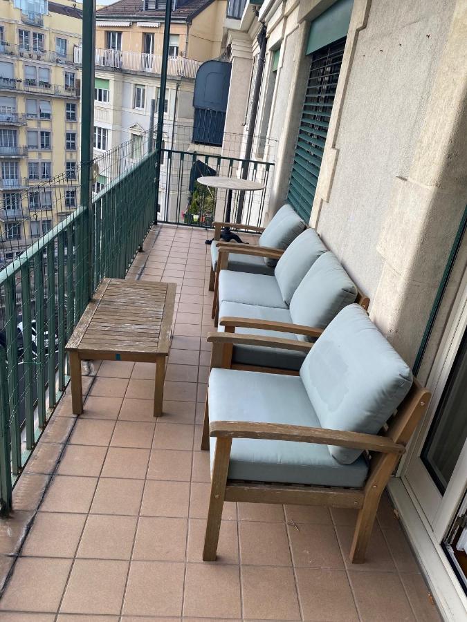 Geneve, Plein Centre,Belle Vue Lac, Splendide Et Grand Appartement Exteriör bild